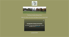 Desktop Screenshot of noonfamilysheepfarm.com
